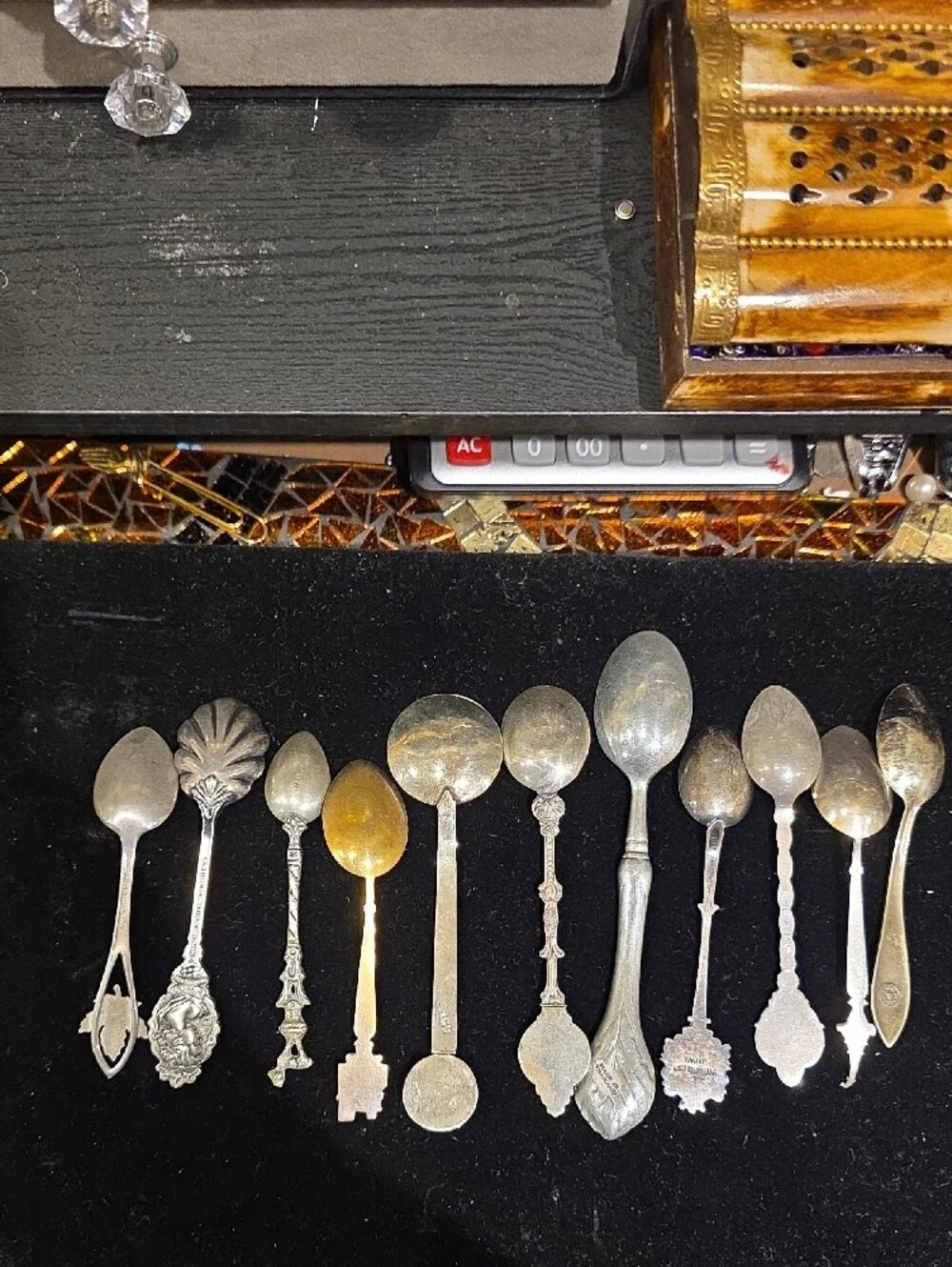 Vintage sterling silver collectibles small Spoons